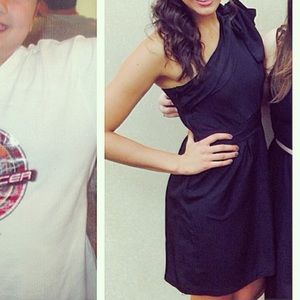 Black One Shoulder Dress (worn once)